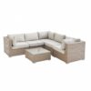 NAPOLI 5 Seater outdoor lounge Natural/Beige
